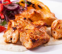 Шашлык из куриной грудки