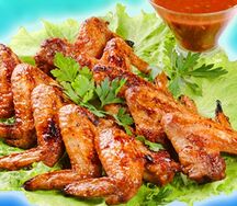 Шашлык из куриных крылышек