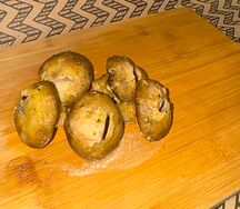 Шампиньоны на углях
