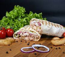 Барбекю шаурма куриная