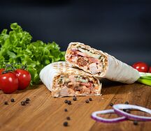 Свиная шаурма лаваше (маленькая)