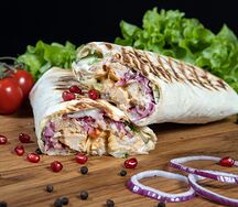 Фирменная шаурма с курицей