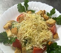 Цезарь с креветками 