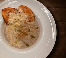 Суп-пюре из шампиньонов