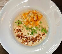 Сырный крем-суп 