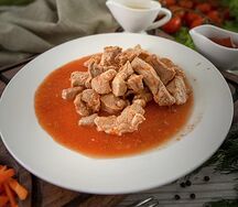 Поджарка из свинины