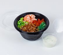 Поке с креветкой и рисом