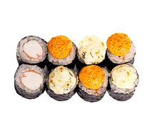 Запеченный мак с креветкой