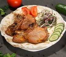 Шашлык из свинины на кости