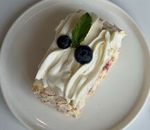 Меренговый рулет 