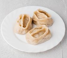 Манты с мясом