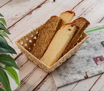 Хлеб пшеничный и ржаной
