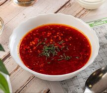 Борщ со свежей капустой