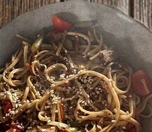 Wok с курочкой