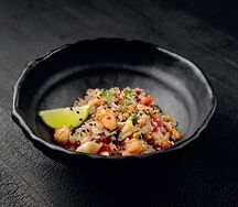 Рис с морепродуктами