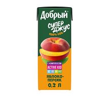 Добрый Яблоко-персик