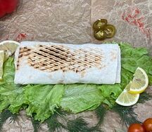 Мини с листьями салата