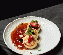 Сырники с соленой карамелью