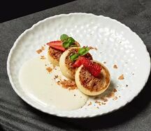 Сырники с кокосовым муссом