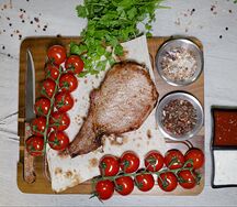 Шашлык из свиной корейки