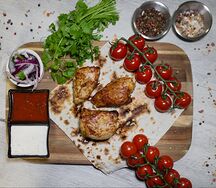 Шашлык из куриной грудки  