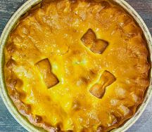 Пирог с курицей и картошкой 500 гр