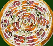 Грибная пицца 