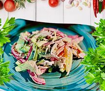 Салат из куриной грудки