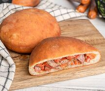 Пышник с баварскими колбасками