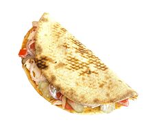 Пьядина с курицей и соусом Цезарь