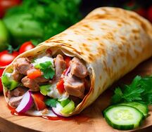 Шаурма со свининой (стандарт)