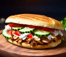 Донер с курицей (стандарт)