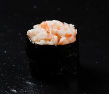 Гункан с креветкой