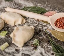 Вареники с капустой