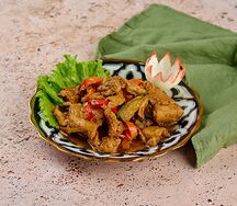Филе курицы с овощами 