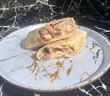 Мини-шаурма со свининой