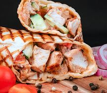 Шаурма из курицы маленькая 