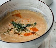 Сырный суп с курицей
