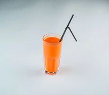 Фреш морковный со сливками
