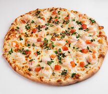 С тигровой креветкой