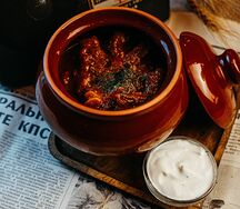 Гуляш с гречкой 