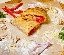 Лепешка Roti Пепперони