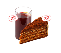2 глинтвейна и 2 медовикa