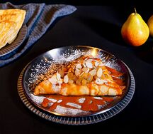 Блин Груша и солёная карамель