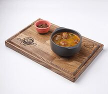 Домашний суп с фрикадельками