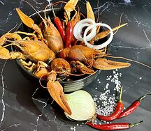 Вареные раки по-азиатски отборные
