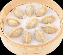 Дамплинги с говядиной и белокочанной капустой