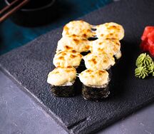 Запеченные с курицей