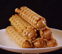 Трубочка со сгущенкой