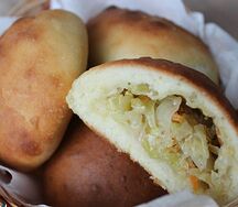Пирожок с капустой